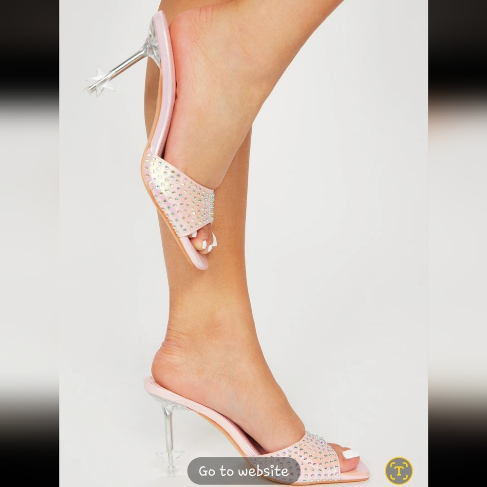 Pink heels